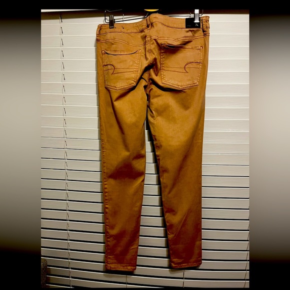 American Eagle pastel pink stretchy pants - Picture 2 of 15